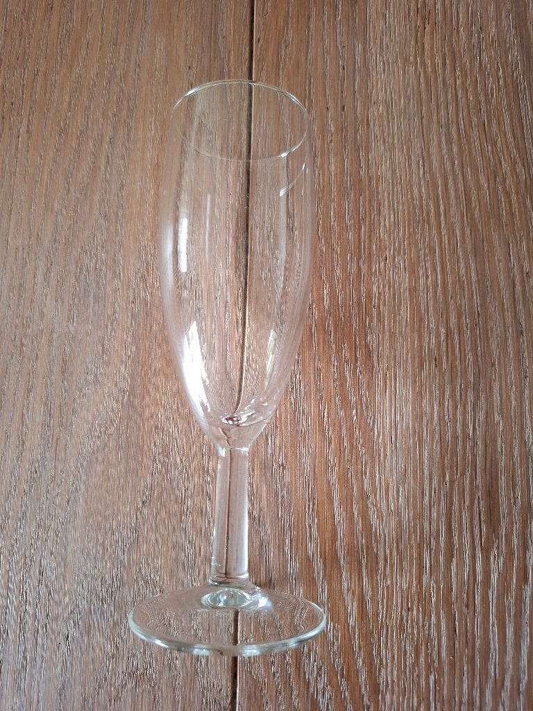 Zes nieuwe champagne glazen, Verzamelen, Wijnen, Ophalen of Verzenden, Nieuw, Frankrijk, Champagne