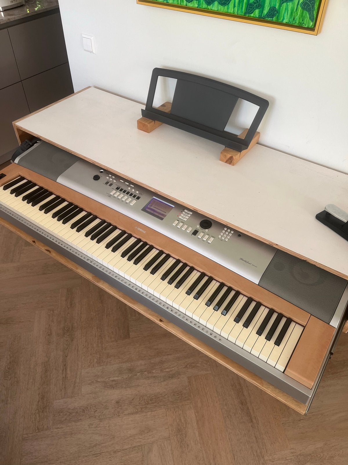 Yamaha PortableGrand DGX-630 Digitale Piano met Standaard, Ophalen, Gebruikt, Overige kleuren, Digitaal