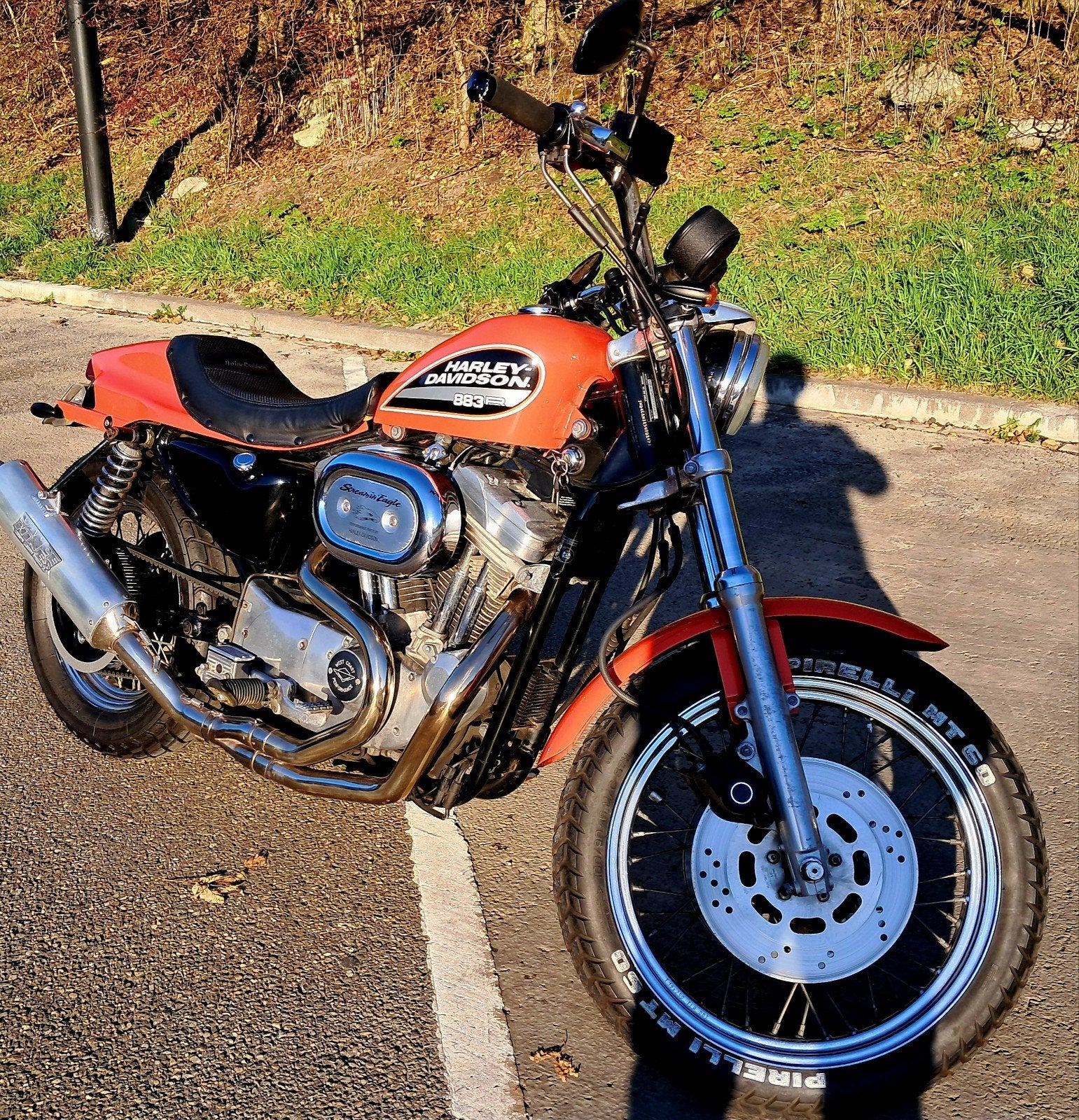 95 HD Sportster 1200, 2 cilinders, Sportuitlaat, Motorrijbewijs A, Gebruikt