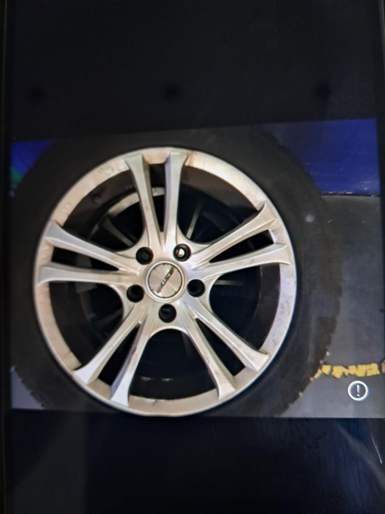 Winterbanden Audi A6 met velgen, Gebruikt, Banden en Velgen, Personenwagen, Winterbanden