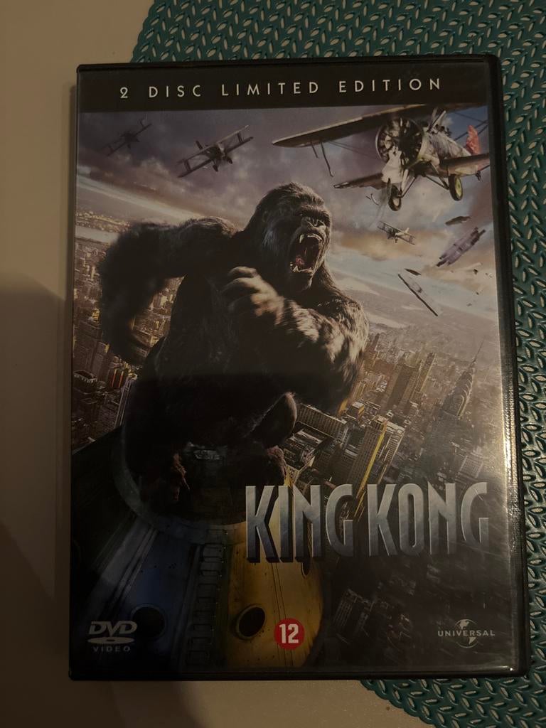King Kong - 2 Disc Limited Edition DVD, Vanaf 12 jaar, Ophalen of Verzenden, Gebruikt, Overige genres