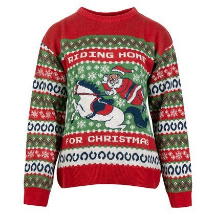 Harry’s horse trui kerst Riding home for christmas XS of S, Ophalen of Verzenden, Nieuw, Bovenkleding
