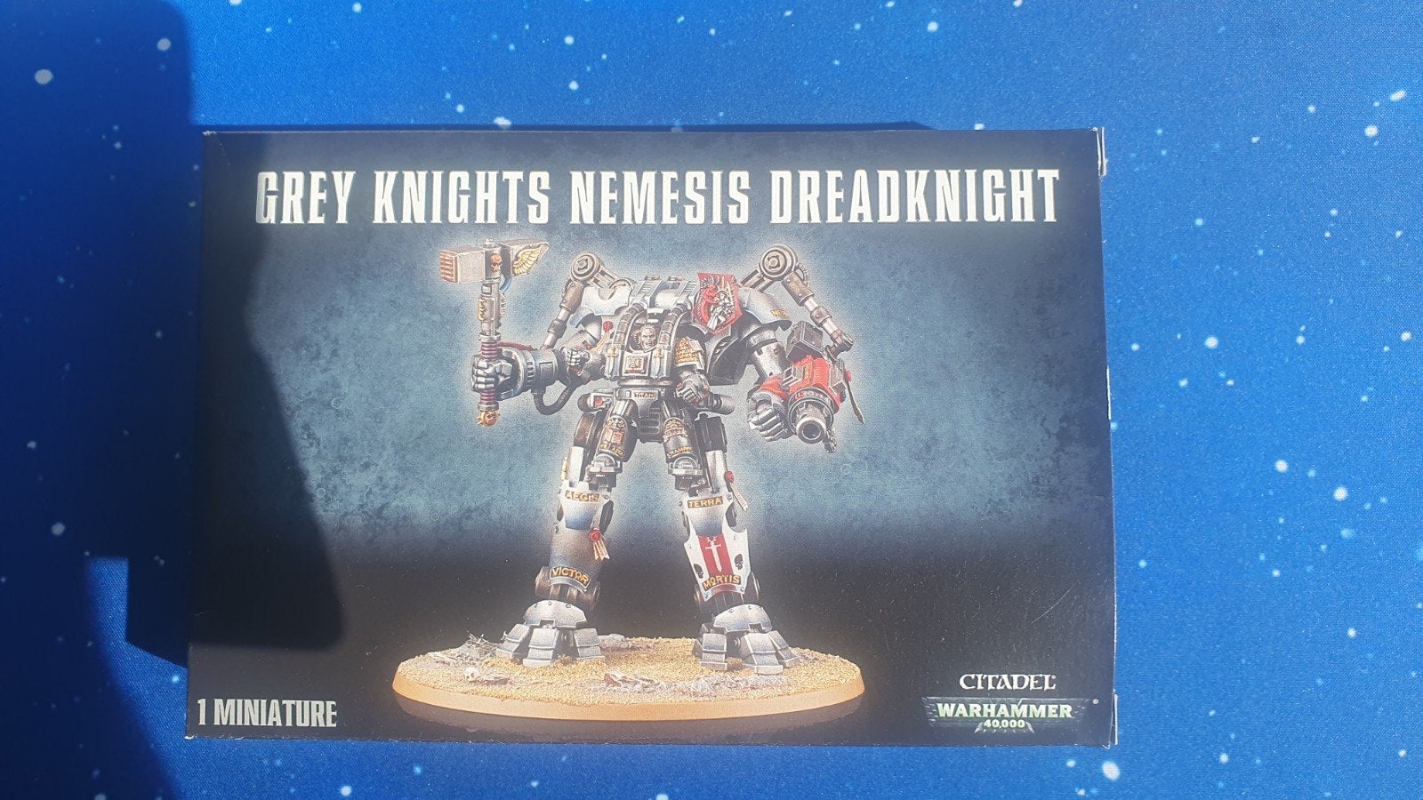 Grey Knights Nemesis Dreadknight Warhammer 40K, Ophalen of Verzenden, Zo goed als nieuw, Warhammer 40000, Figuurtje(s)