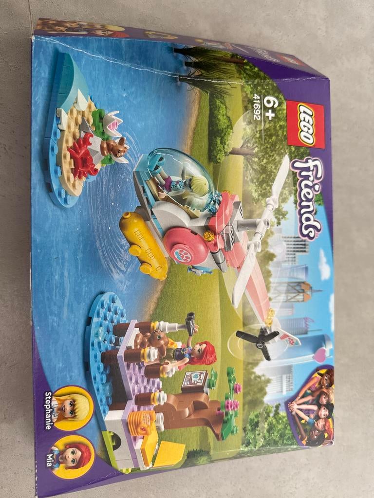 LEGO Friends 41692 Reddingshelikopter, Ophalen, Lego, Friends, Zo goed als nieuw