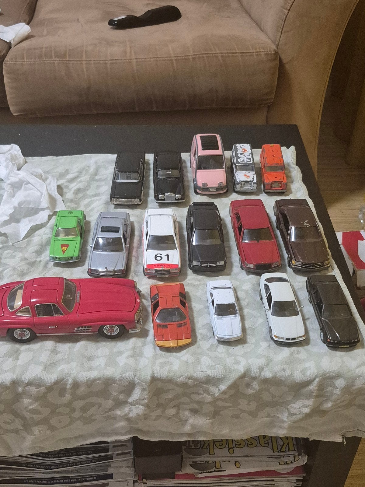 Grote partij modelauto's: Mercedes, BMW & meer, Ophalen of Verzenden, Gebruikt, Auto