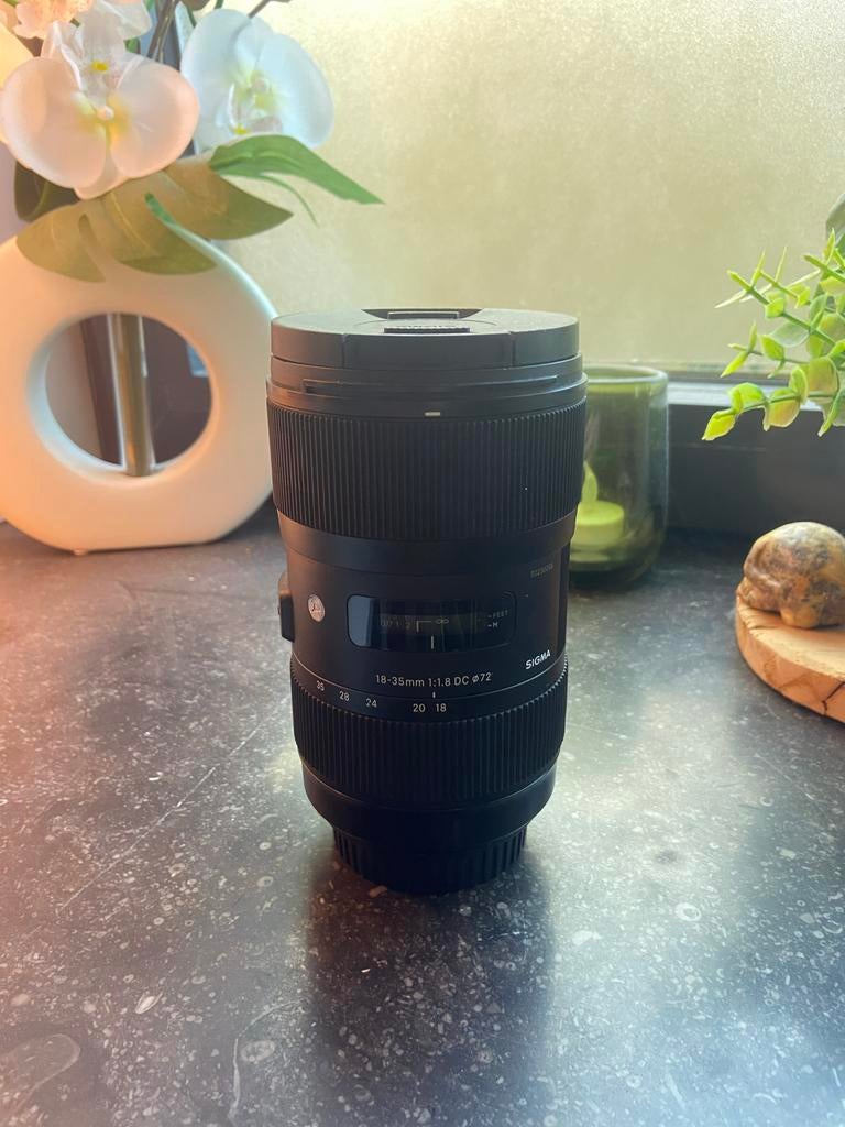 Sigma 18-35mm F1.8 EF-S lens (Canon), Audio, Tv en Foto, Fotografie | Lenzen en Objectieven, Ophalen of Verzenden, Zo goed als nieuw