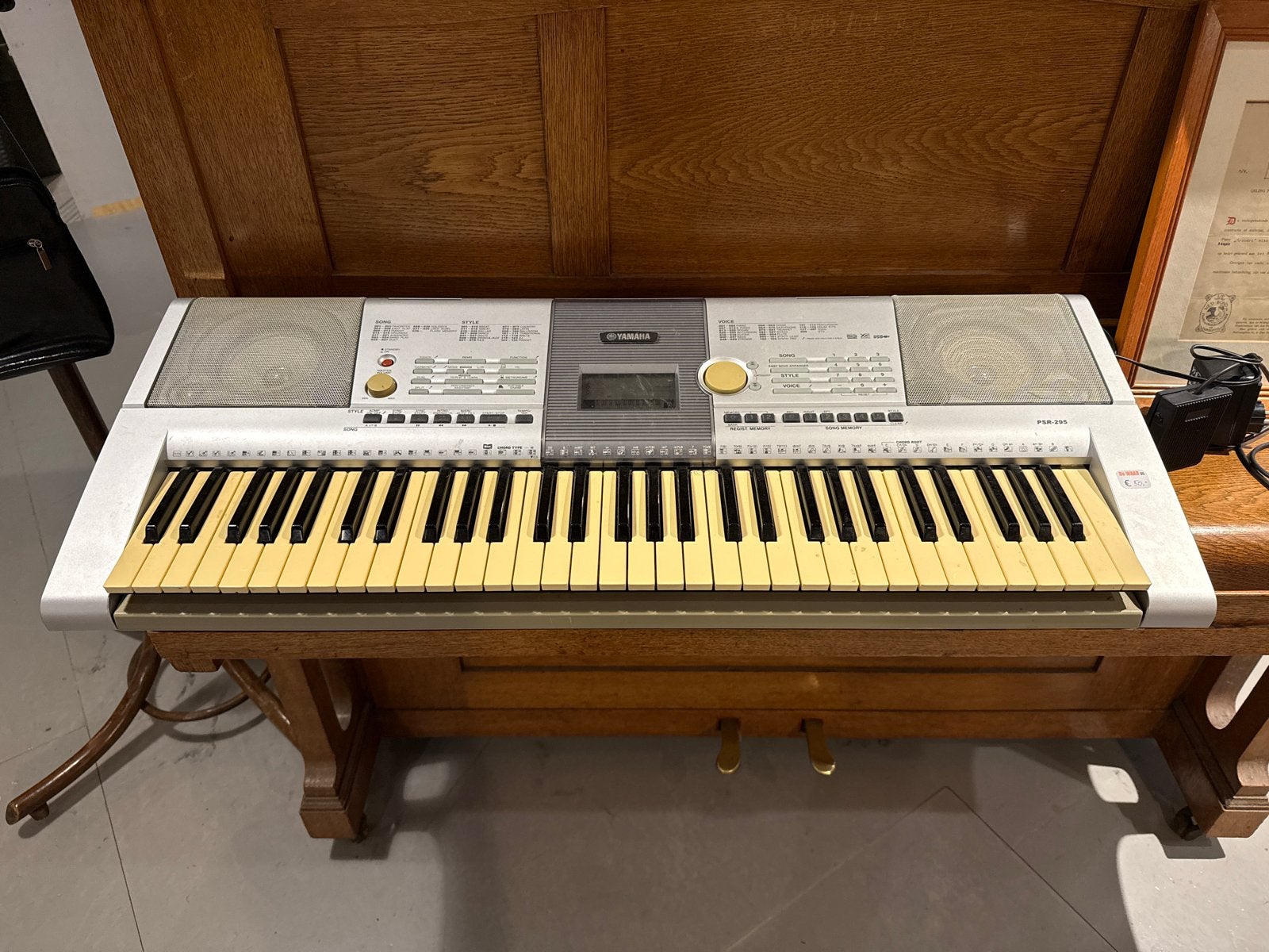 Yamaha Keyboard PSR-295 met voeding en voetpedaal, ., Yamaha, Ophalen of Verzenden, Yamaha