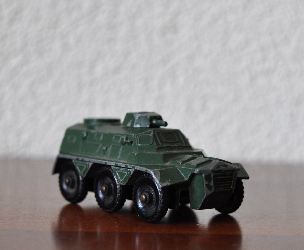 Military Matchbox MB-54A Saracen Personnel Carrier 1957, Ophalen of Verzenden, Gebruikt, Overige typen