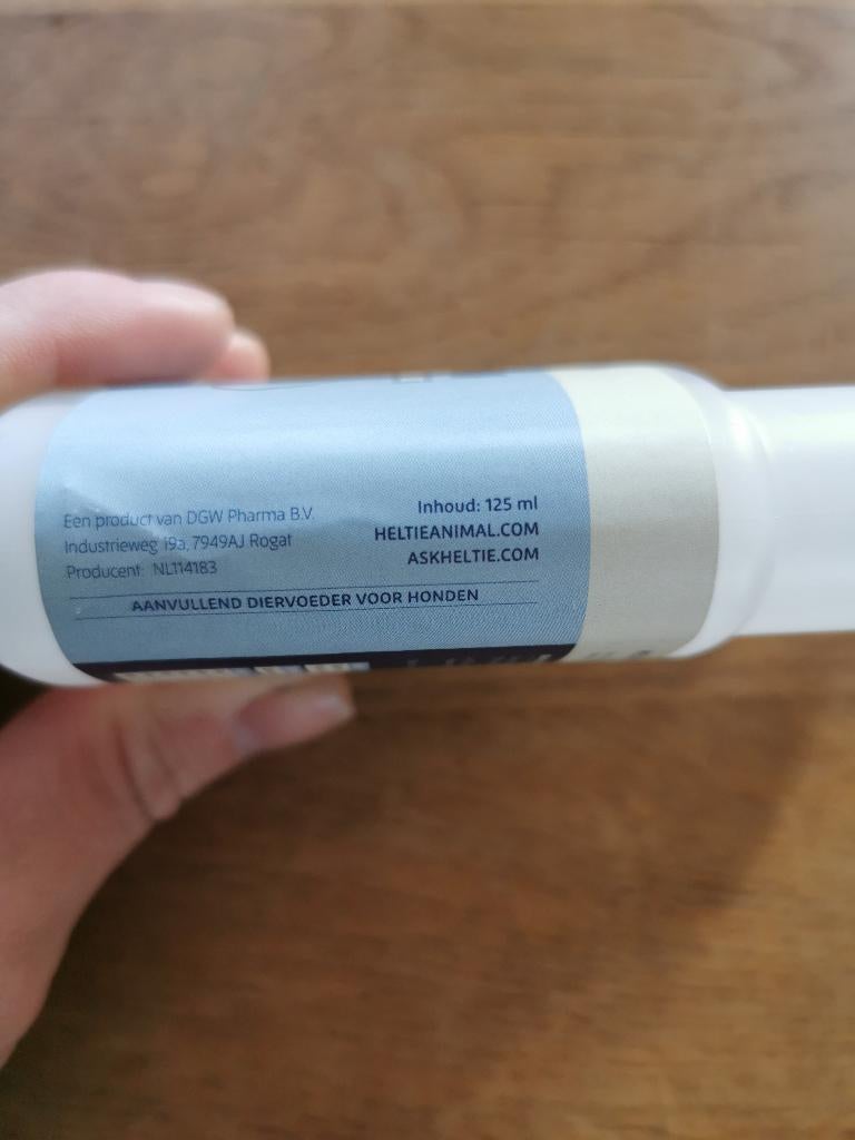 Heltie dog silicium 125 ml, Dieren en Toebehoren, Dierenvoeding, Ophalen of Verzenden, Hond