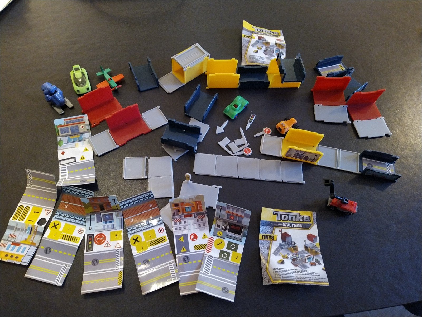 Tonka Real Tough Tinys Speelset met Voertuigen, Ophalen of Verzenden, Gebruikt