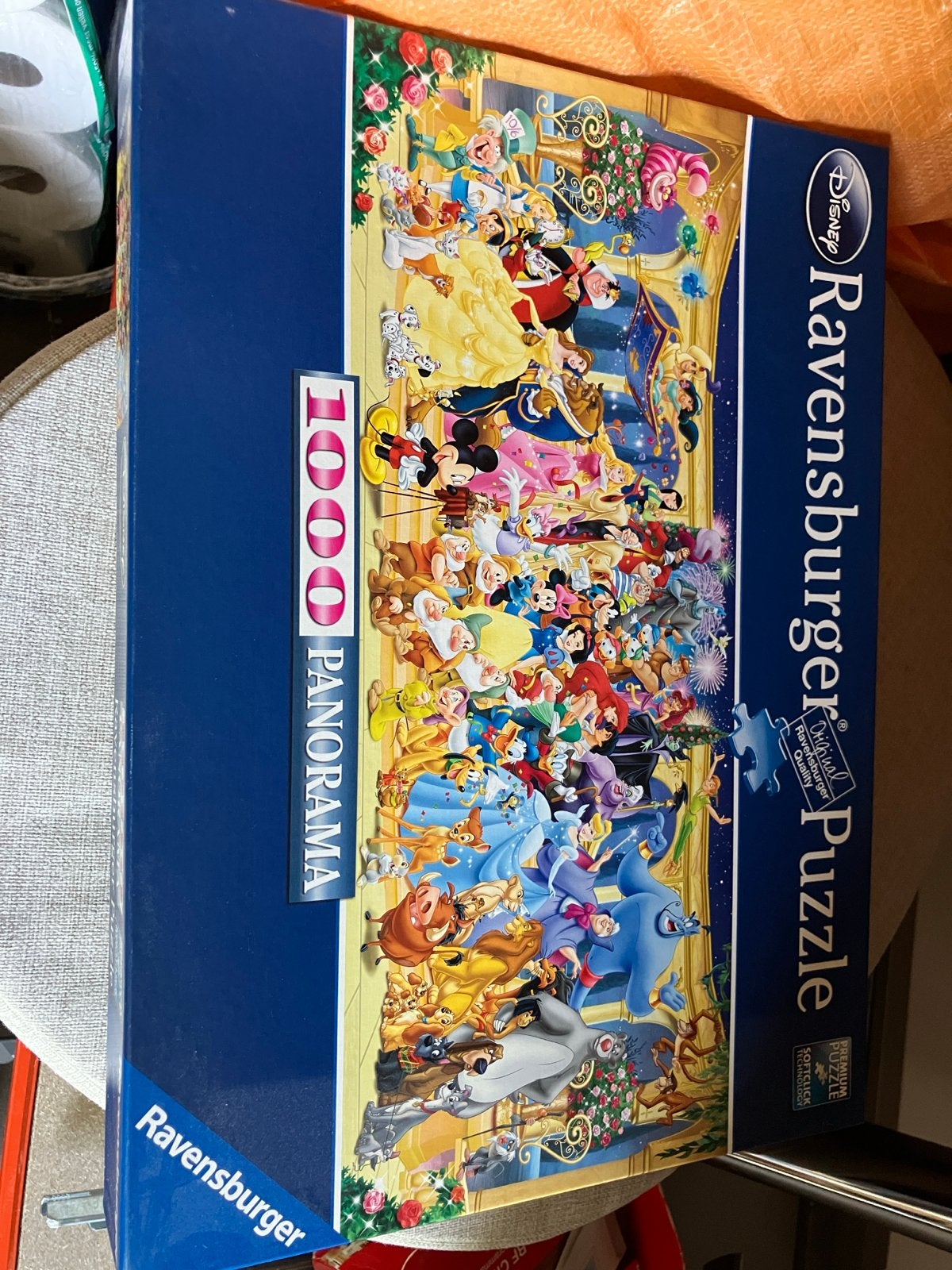 Ravensburger Disney Panorama Legpuzzel 1000 stukjes, Ophalen of Verzenden, 500 t/m 1500 stukjes, Gebruikt, Legpuzzel