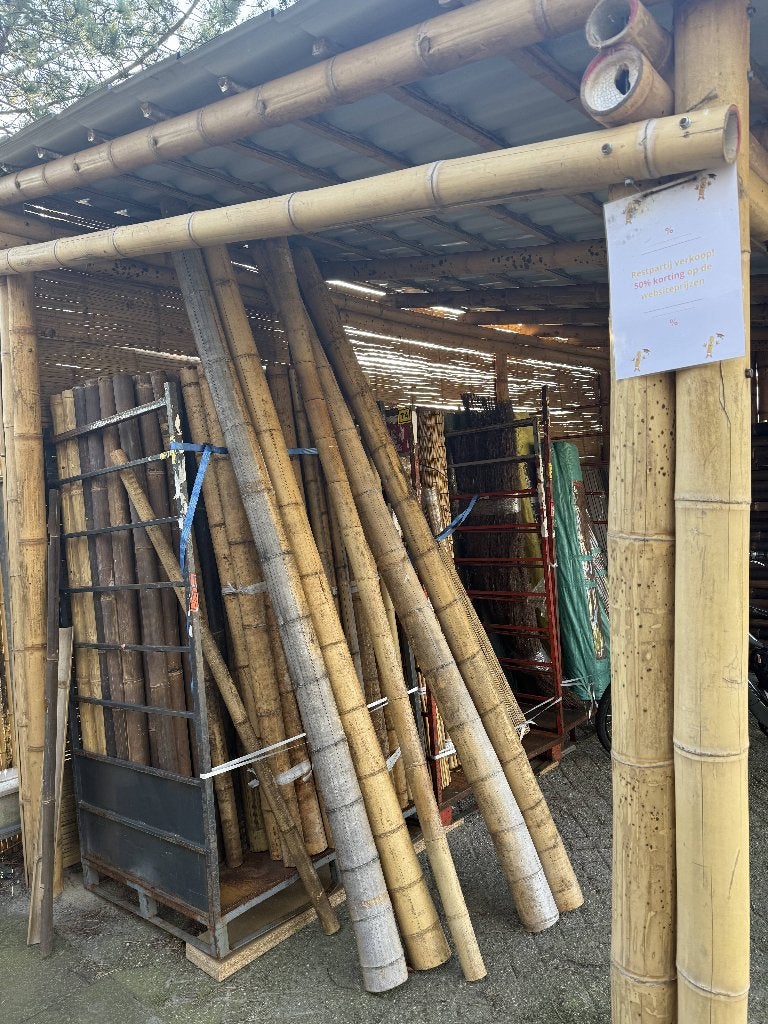 Restpartij bamboematten, bamboeschermen op = op!, Tuin en Terras, Ophalen, Overige materialen, Gebruikt, 150 tot 200 cm