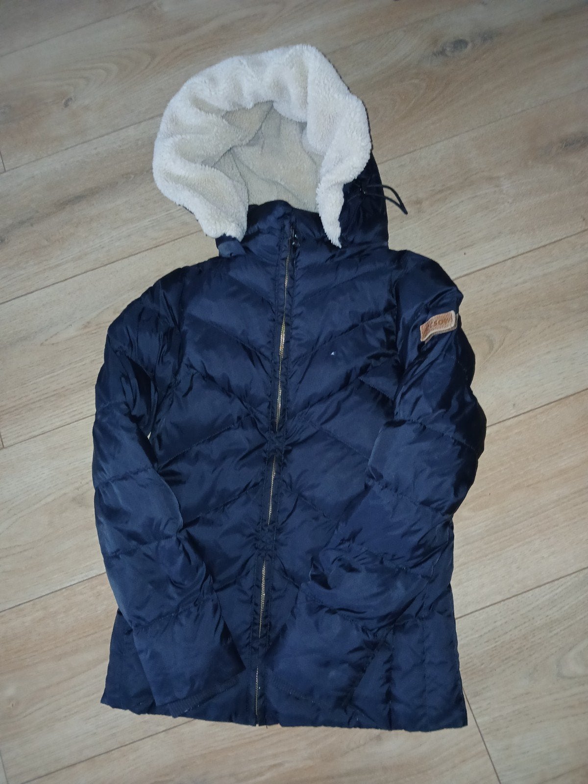 Moscow Coat winterjas met capuchon - Maat 152, Ophalen of Verzenden, Gebruikt