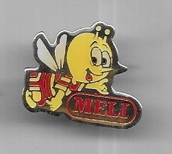 BIJEN PIN MELL, Ophalen of Verzenden, Gebruikt, Dier of Natuur, Speldje of Pin