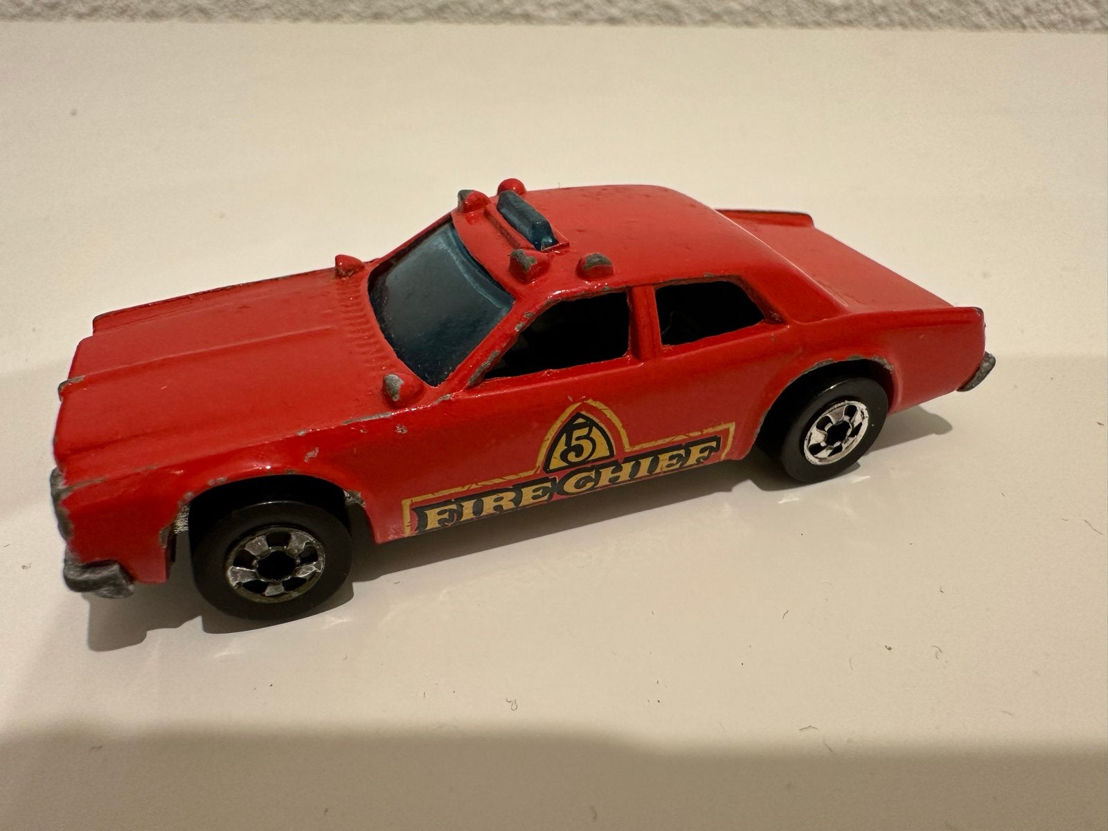 Hot Wheels Fire Chief 1977 - Hong Kong (Gebruikt), Ophalen of Verzenden, Gebruikt, Auto