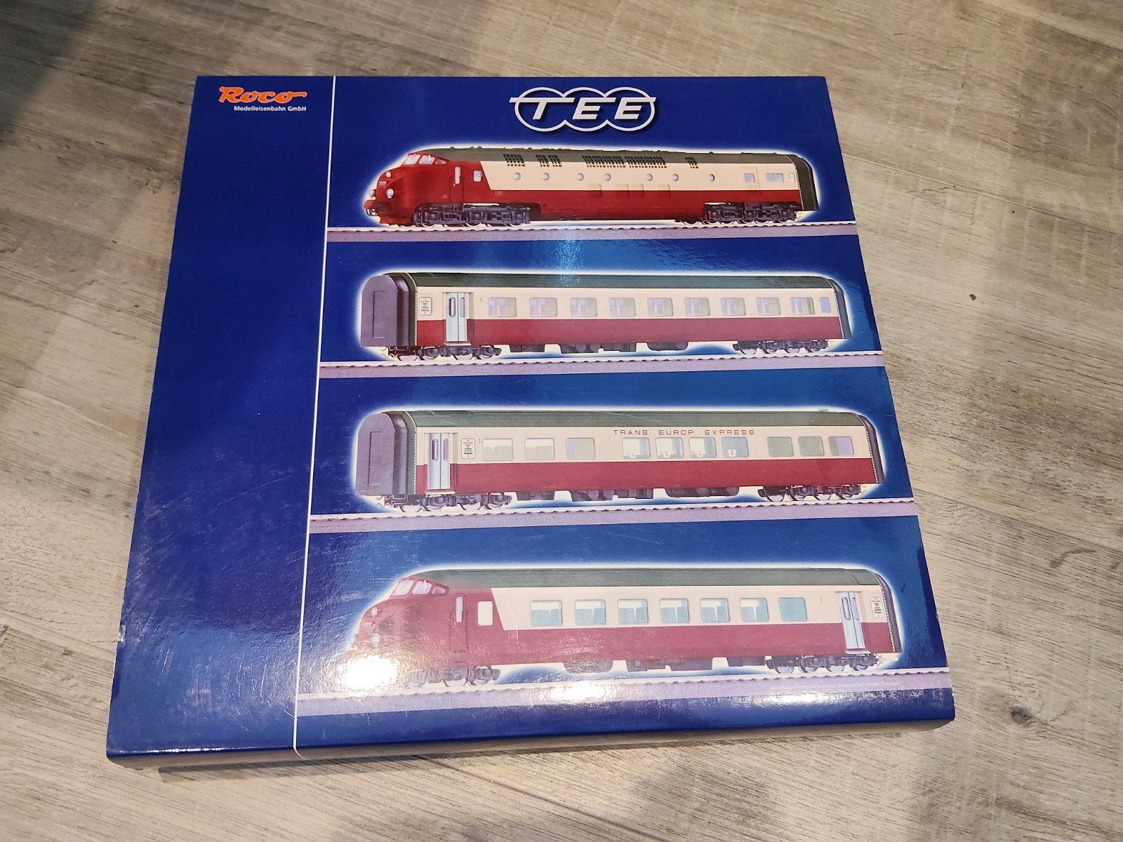 Roco NS DE FULL Sound TEE Treinset H0 - Trans Euro Express, Hobby en Vrije tijd, Modeltreinen | H0, Ophalen of Verzenden