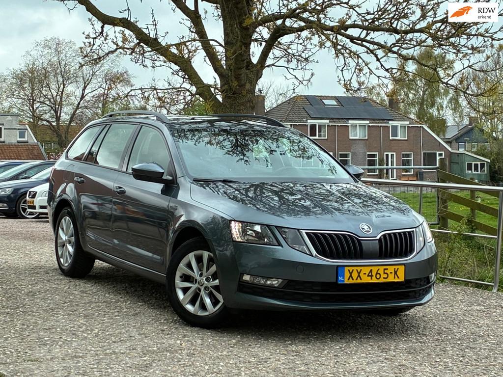 Skoda Octavia Combi 1.0 TSI | Carplay + Clima + Criuse nu, Auto's, Skoda, Stof, Gebruikt, 116 pk, Origineel Nederlands