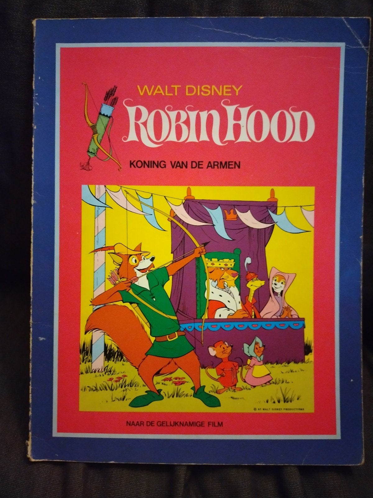 Walt Disney Robin Hood: Koning van de Armen stripboek, Eén stripboek, Ophalen of Verzenden, Gelezen