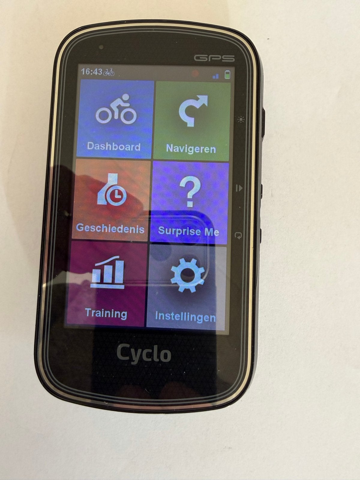 Mio Cyclo 400 GPS fietsnavigatie met Strava Live, Ophalen of Verzenden, GPS, Gebruikt