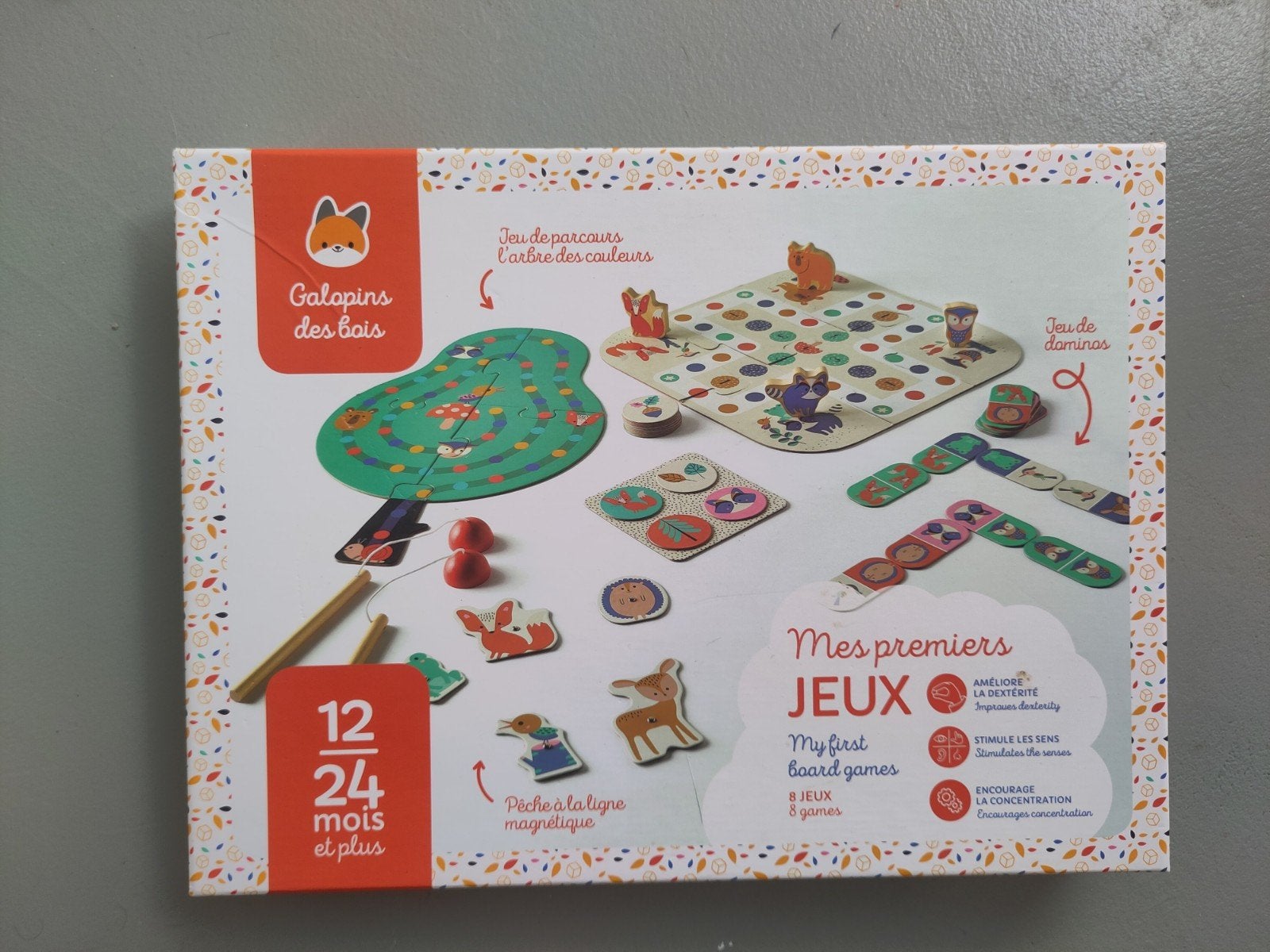 Galopins des Bois: Mijn eerste bordspellen (8-in-1), Ophalen, Gebruikt, Overige typen