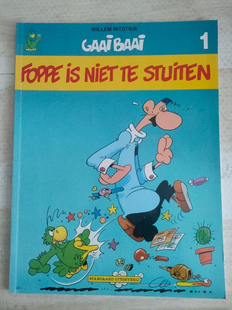 GAAI BAAI door Willem Ritstier (jfb-1€), Meerdere stripboeken, Ophalen of Verzenden, Gelezen