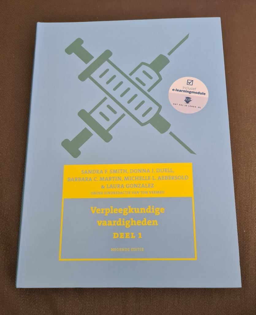 Verpleegkundige vaardigheden deel 1 HBO, Boeken, Ophalen of Verzenden, Zo goed als nieuw, HBO, Sandra F. Smith, Donna J. Duell,