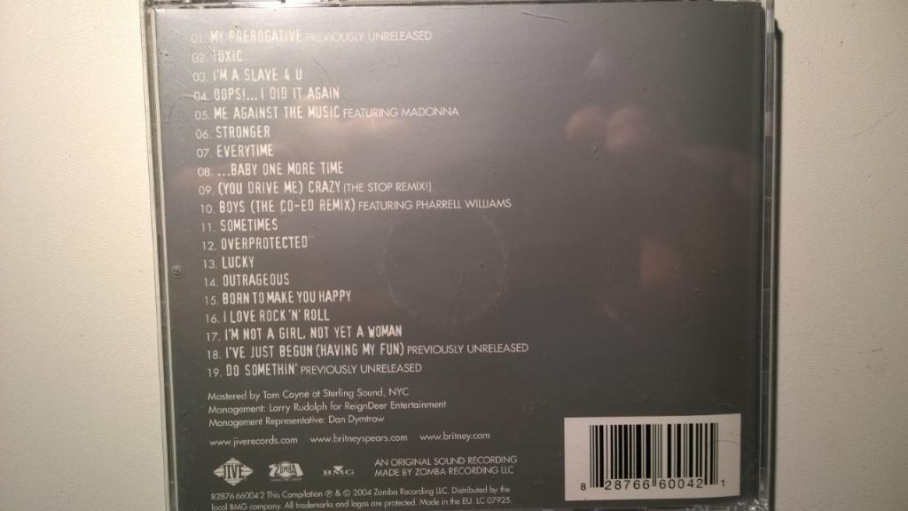 Britney Spears - Greatest Hits My Prerogative, Ophalen of Verzenden, 1990 - 1999, Zo goed als nieuw