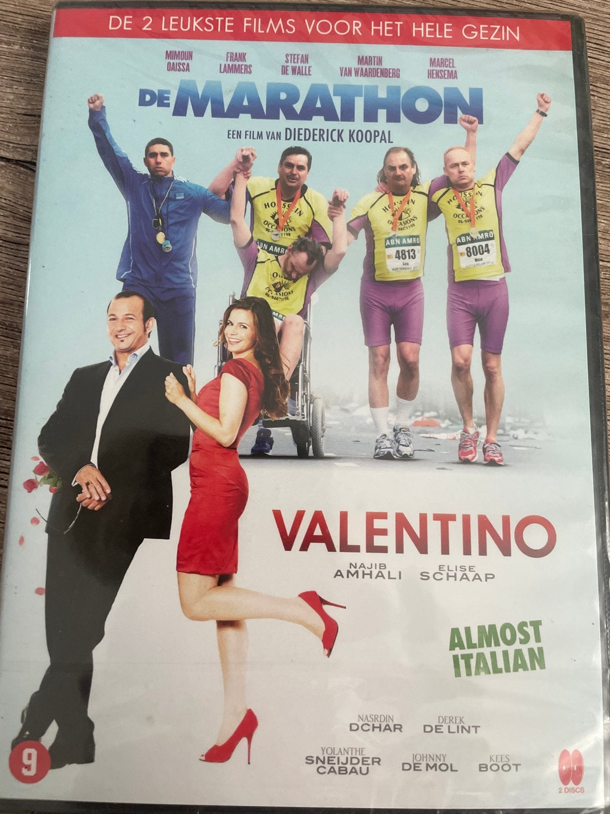 De Marathon & Valentino - Dubbel DVD Boxset, Nederlands, Vanaf 9 jaar, Ophalen of Verzenden, Nieuw in verpakking