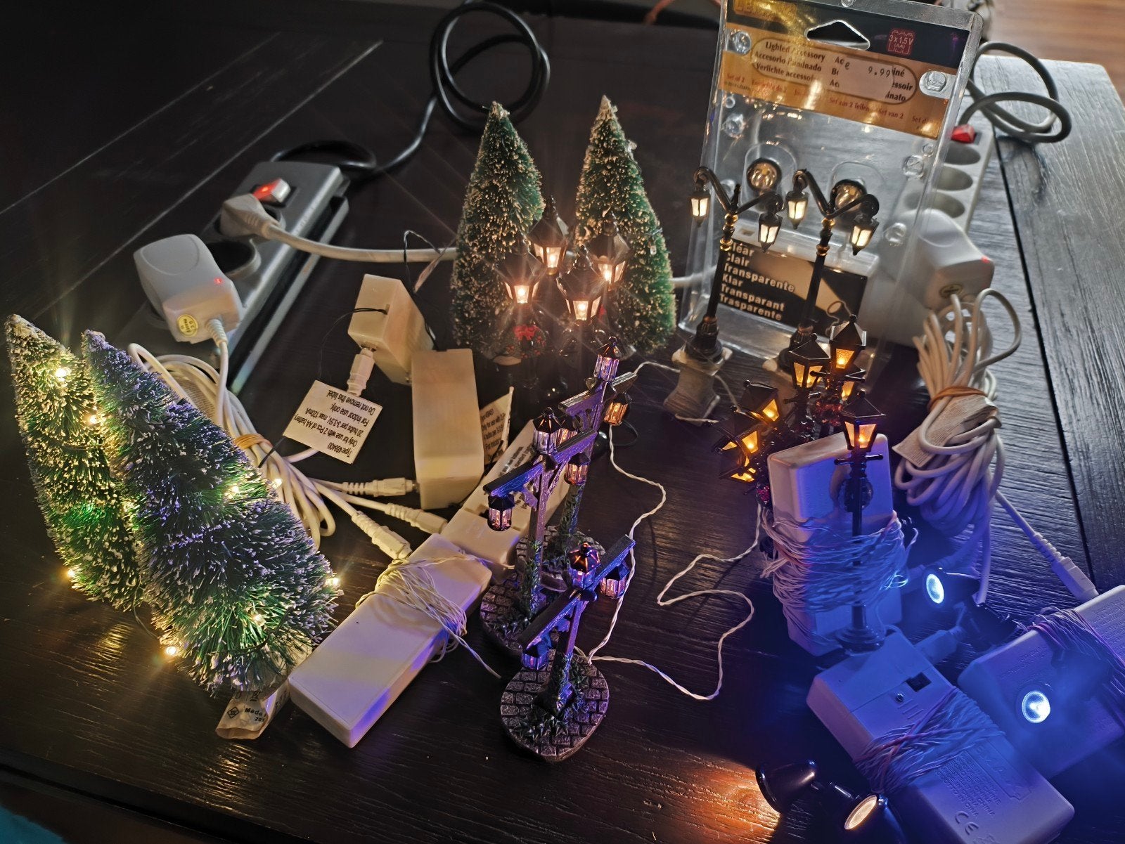Verlichting kerstdorp, Ophalen of Verzenden