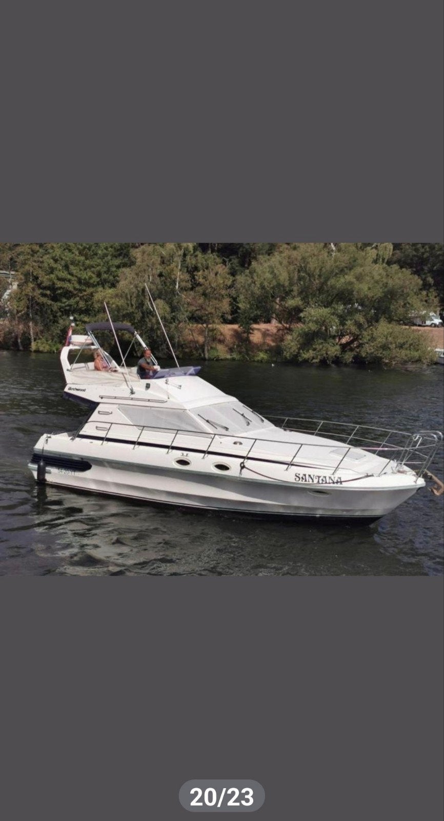 flybridge birhtwood 34 foot vraagprijs 62000 €, Overige merken, Gebruikt, Binnenboordmotor, Diesel