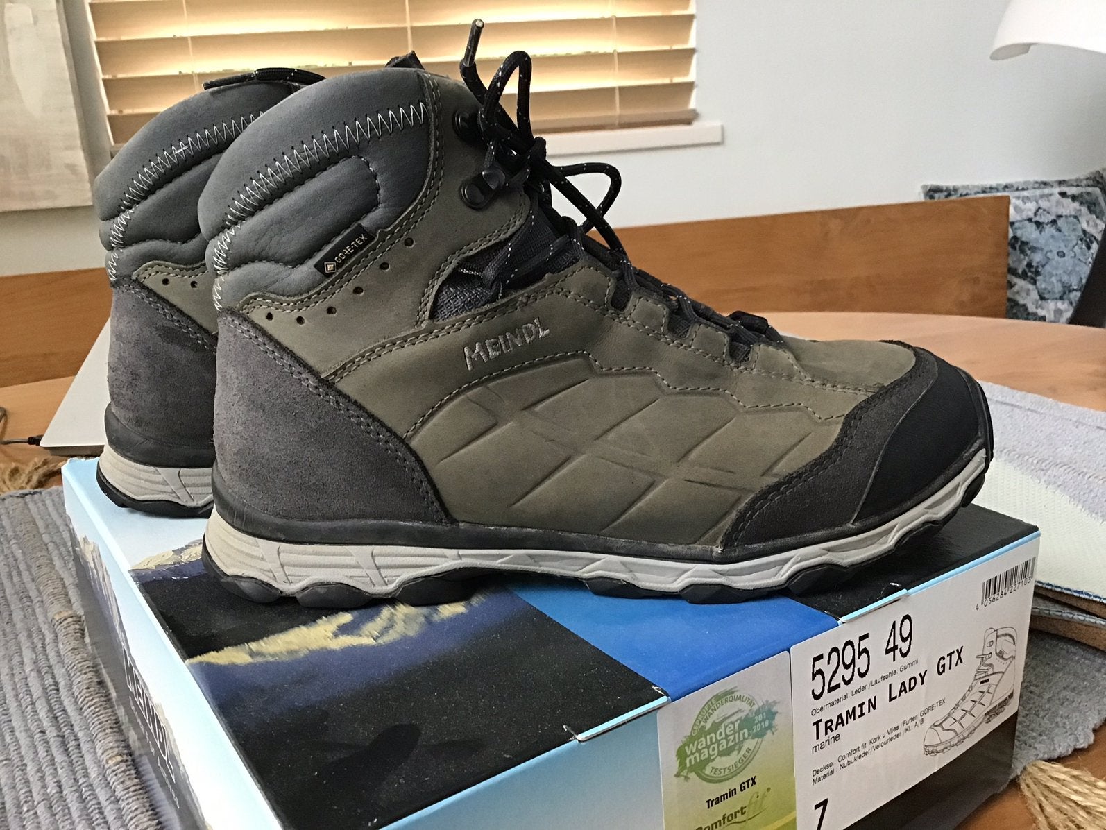 Meindl Lady GTX mt 7 1/2 jaar oud!, Verzenden, Zo goed als nieuw, Schoenen