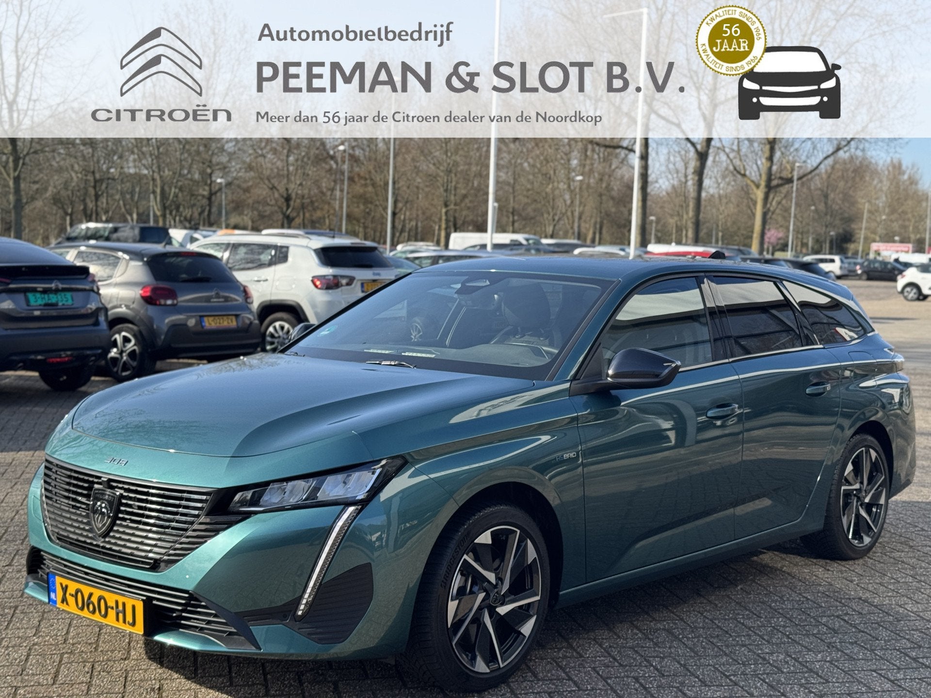 Peugeot 308 SW 1.6 Plug In Hybrid 180 Allure Pack Business, Auto's, Dealer onderhouden, Gebruikt, 4 cilinders, 150 pk