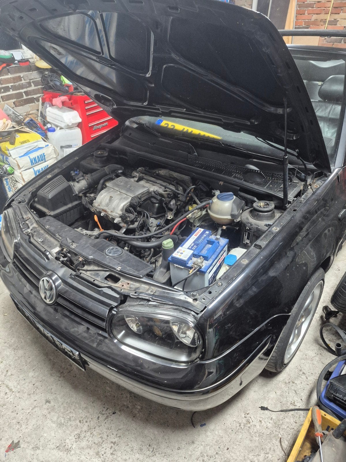 golf cabrio 3.5  1.6 aft, Ophalen, Voor, Achterklep