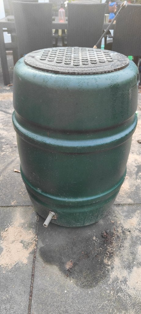 Regenton groen, 150 liter of meer, Ophalen, Gebruikt, Kunststof