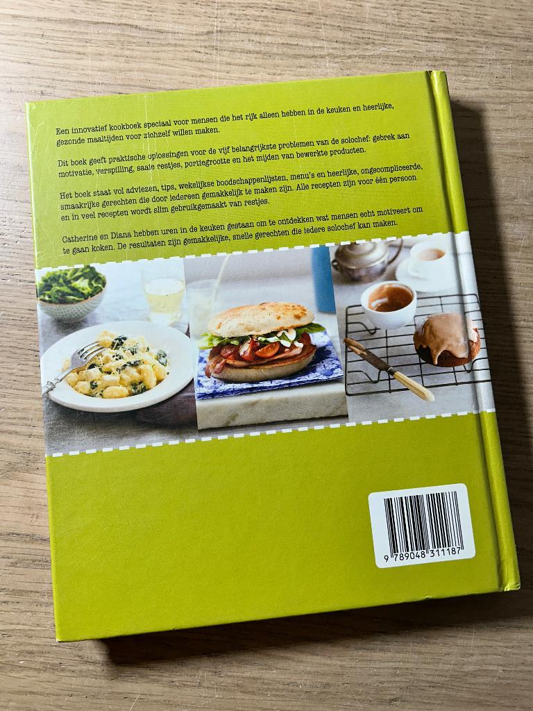 De Solo Chef | Kookboek, Ophalen of Verzenden, Zo goed als nieuw