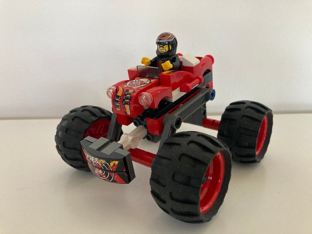 Lego Races monsterjam truck 9092, Lego, Compleet, Ophalen of Verzenden, Zo goed als nieuw