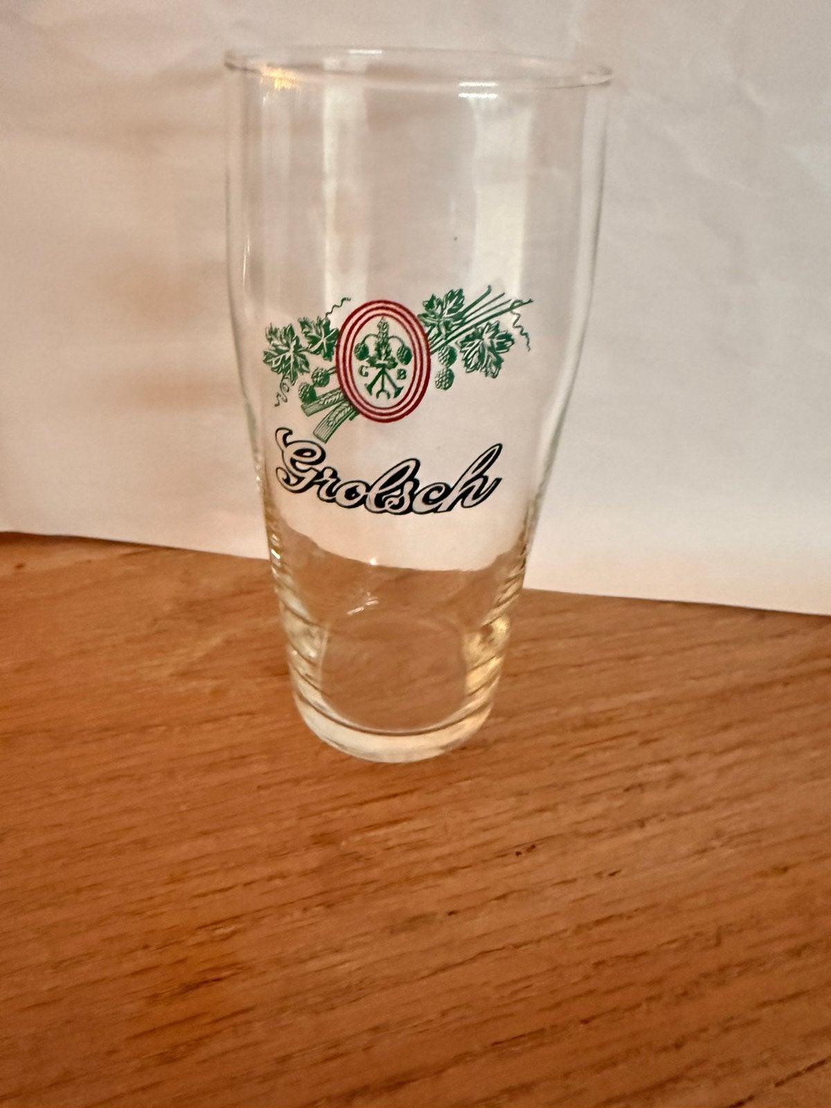 Bier glas grolsch, Verzamelen, Biermerken, Ophalen of Verzenden, Zo goed als nieuw, Glas of Glazen, Grolsch