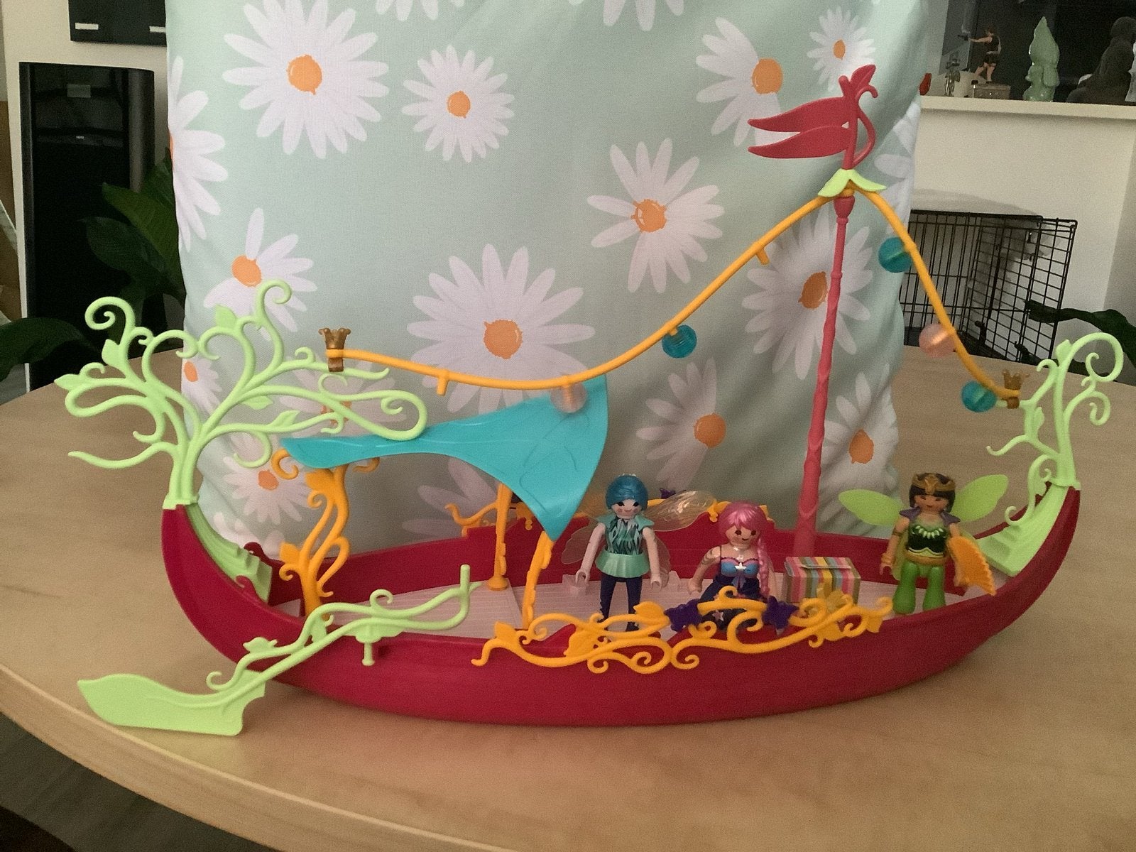 Playmobil Elfenboot 70659 met figuren en accessoires, Complete set, Fantasy, Ophalen of Verzenden, Zo goed als nieuw