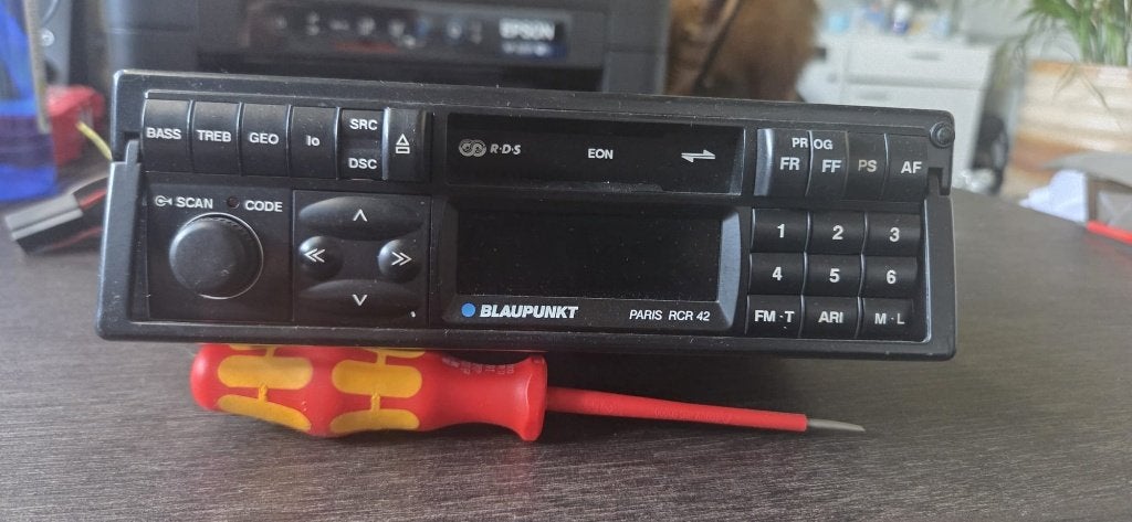 Blaupunkt Paris RCR 42 Oldtimer Youngtimer, Ophalen of Verzenden, Gebruikt