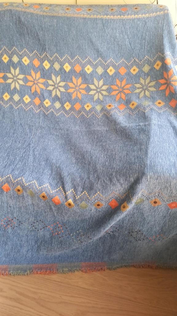 Grand Foulard , Plaid, Bohemian Style, Huis en Inrichting, Woonaccessoires | Plaids en Woondekens, Ophalen of Verzenden, Zo goed als nieuw