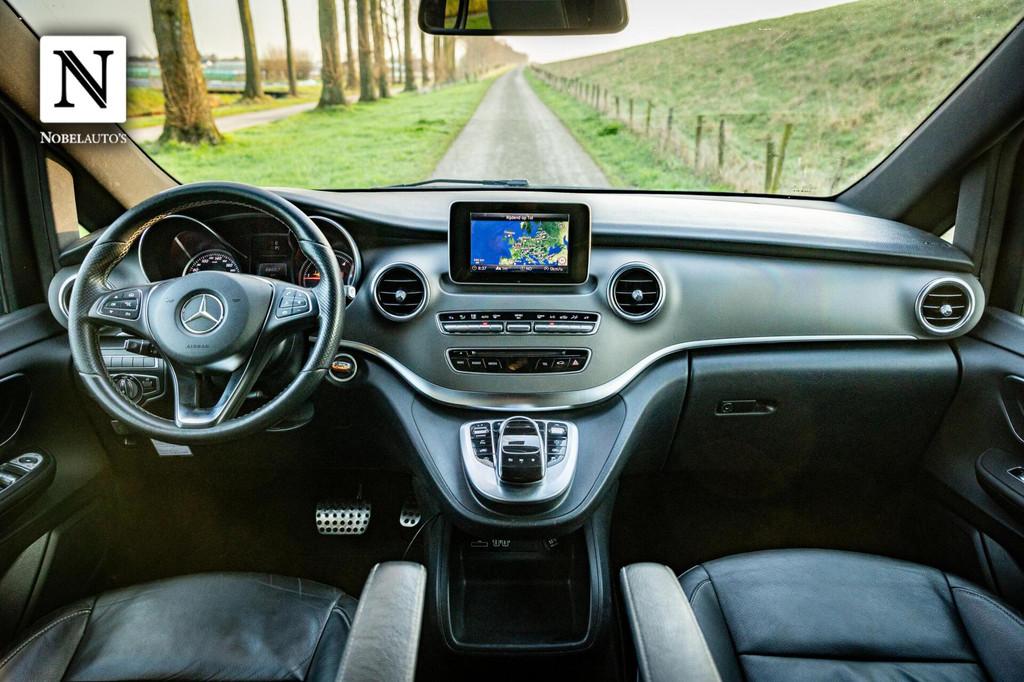 Mercedes V-klasse 250d 4-MATIC Extra Lang DC | Nap | Leer, Automaat, 15 km/l, Gebruikt, Euro 6