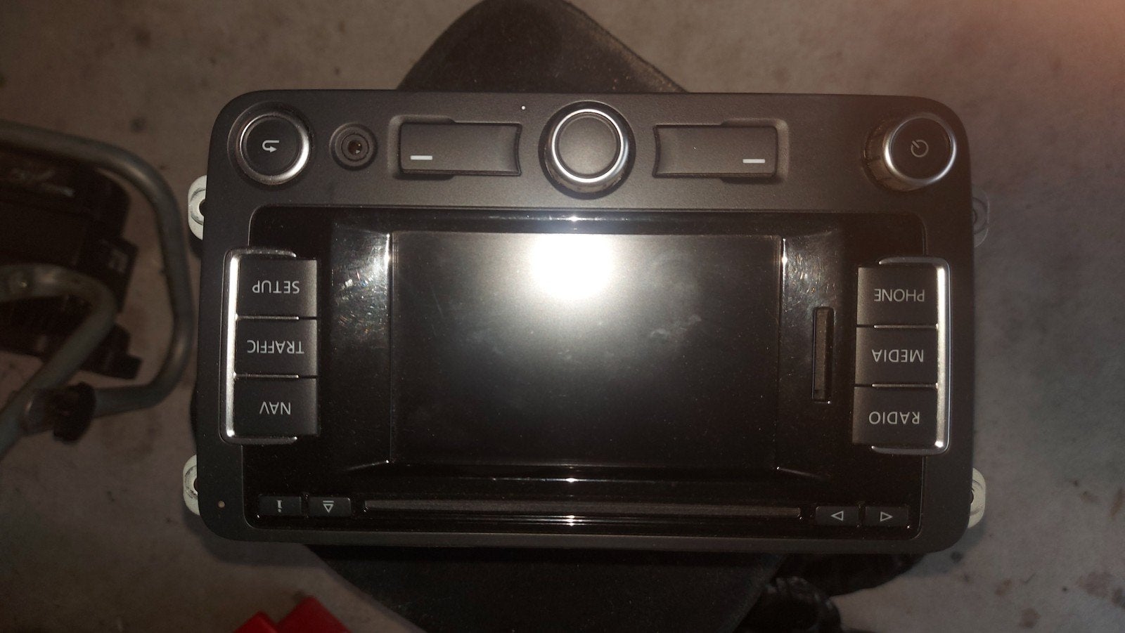VW Radio met code - RNS 315, Ophalen of Verzenden, Gebruikt