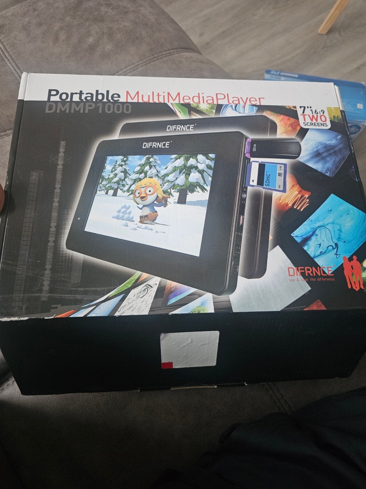 DIFRNCE D MMP1000 Portable Multimedia Player, Audio, Tv en Foto, Ophalen of Verzenden, Zo goed als nieuw, USB 2, Zonder harde schijf