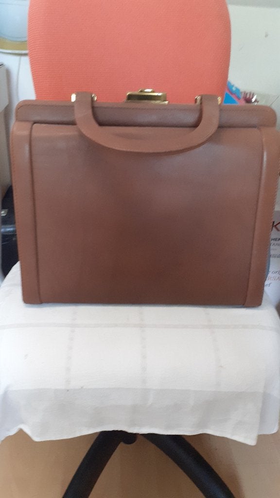 Zumpolle tas, Ophalen of Verzenden, Zo goed als nieuw, Bruin, Handtas