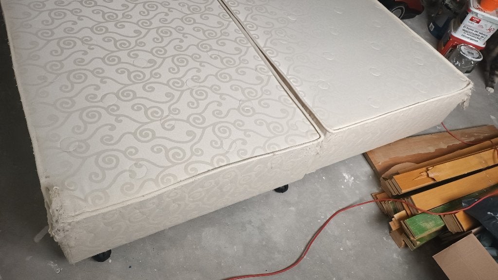 Boxspring bed, Ophalen, Gebruikt, Tweepersoons, 180 cm