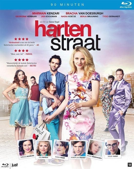 BLU-RAY HARTENSTRAAT BRACHA VAN DOESBURGH G VERBAAN, Avontuur, Verzenden, Film, Zo goed als nieuw