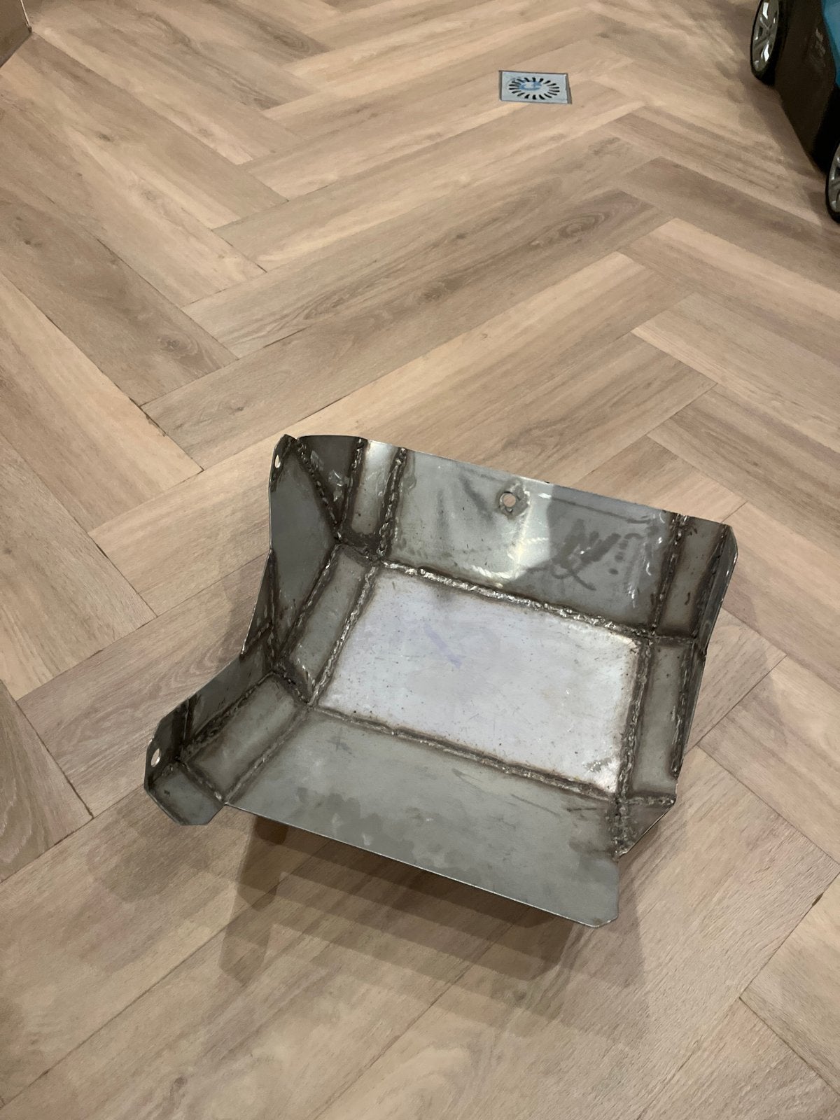 Bashplate Transalp 650 - Motorblok bescherming, Ophalen, Gebruikt