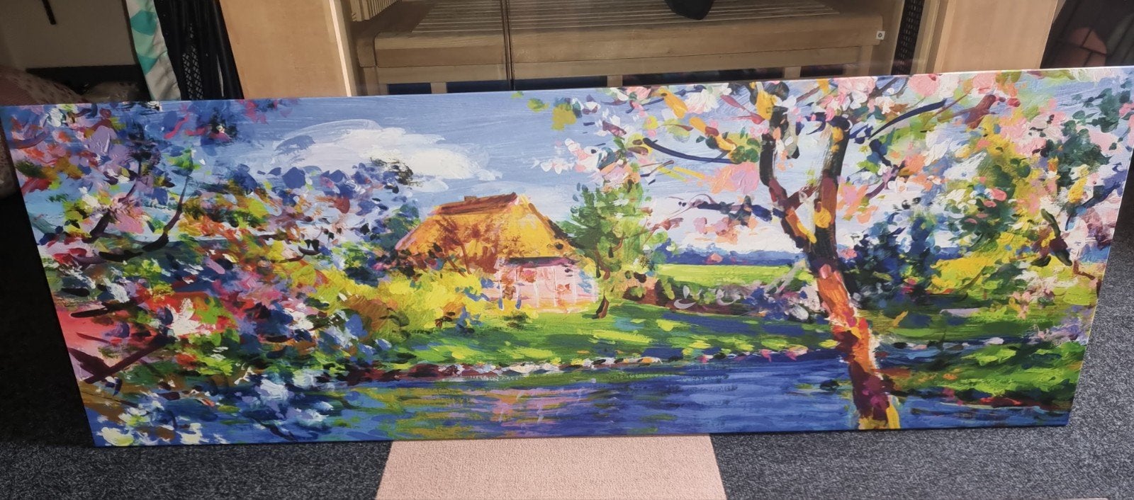 kleurrijk schilderij, Ophalen, Nieuw, 125 cm of meer, Schilderij