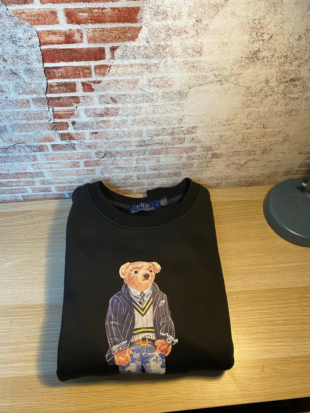 Ralph lauren trui beer, Ophalen of Verzenden, Nieuw, Maat 52/54 (L), Zwart
