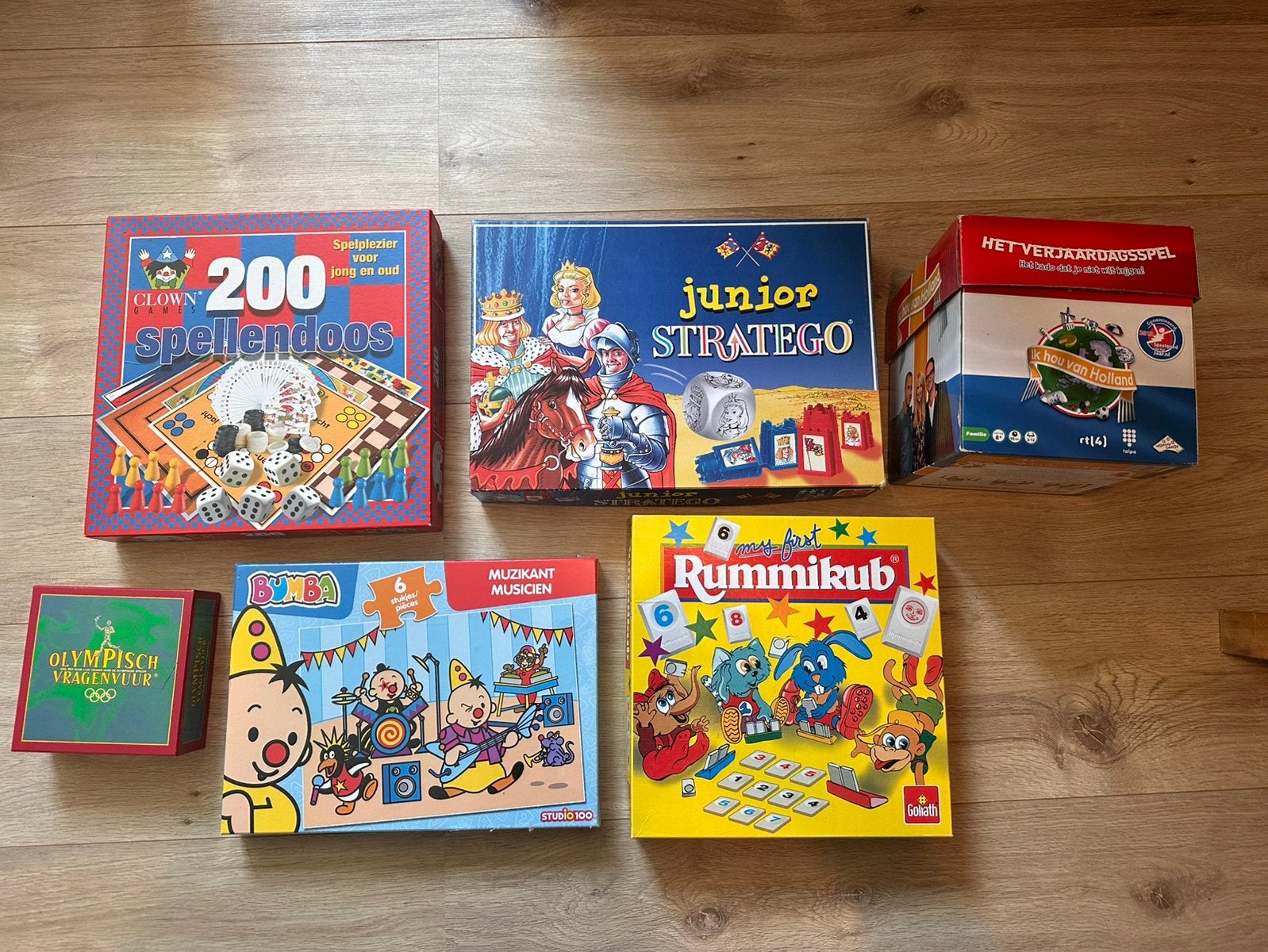 (Kinder) spelletjes, compleet + puzzel, Ophalen, Zo goed als nieuw